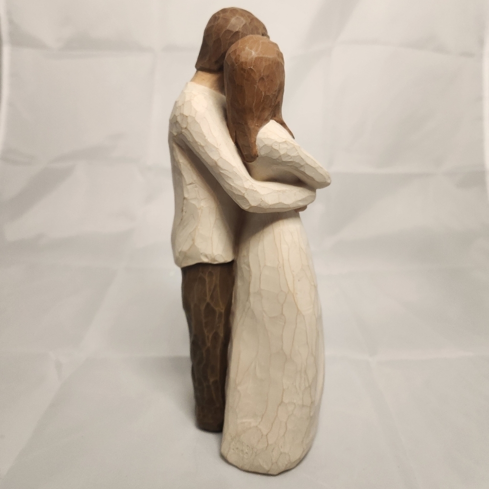 8 1/2” Willow Tree Together Wooden Figurine Decoration - Picture 5 of 10